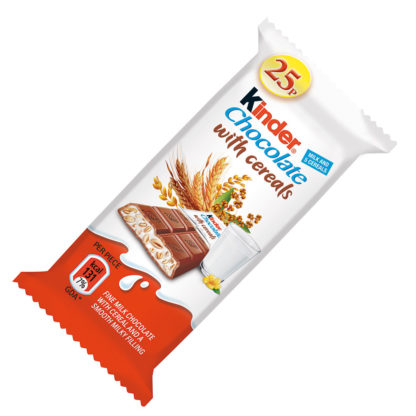 Kinder Chocolate Cereal Bar 25g